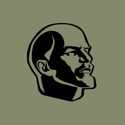 Свитшот хлопковый мужской Ленин Владимир Ильич, цвет: авокадо — фото 2