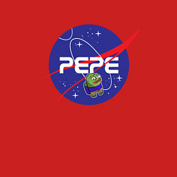 Свитшот хлопковый мужской Pepe Pepe space Nasa, цвет: красный — фото 2