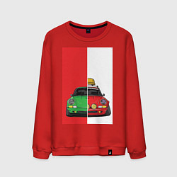 Свитшот хлопковый мужской Concept car, цвет: красный