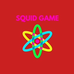 Свитшот хлопковый мужской Squid Game Atom, цвет: красный — фото 2