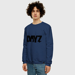Свитшот хлопковый мужской DayZ, цвет: тёмно-синий — фото 2