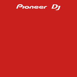 Свитшот хлопковый мужской Pioneer DJ - Logo White, цвет: красный — фото 2