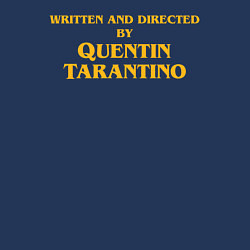 Свитшот хлопковый мужской Directed by Quentin Tarantino, цвет: тёмно-синий — фото 2