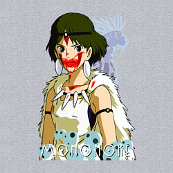 Свитшот хлопковый мужской Angry princess, цвет: меланж — фото 2