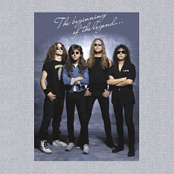 Свитшот хлопковый мужской Ты помнишь, как всё начиналось?, цвет: меланж — фото 2