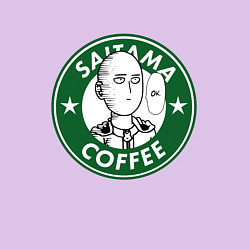 Свитшот хлопковый мужской САЙТАМА КОФЕ SAITAMA COFFEE, цвет: лаванда — фото 2