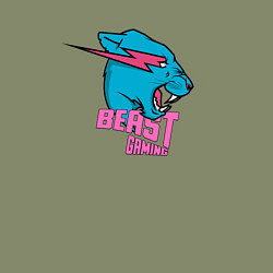 Свитшот хлопковый мужской Mr Beast Gaming, цвет: авокадо — фото 2