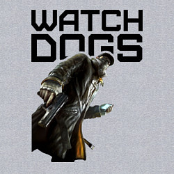 Свитшот хлопковый мужской Watch Dogs, цвет: меланж — фото 2