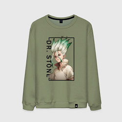 Мужской свитшот Доктор Стоун Сенку Ишигами