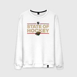 Мужской свитшот Minnesota Wild NHL Миннесота Уайлд НХЛ