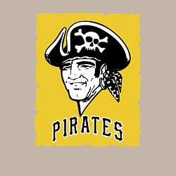 Свитшот хлопковый мужской Pittsburgh Pirates baseball, цвет: миндальный — фото 2