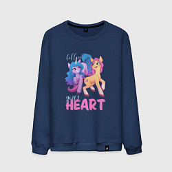 Мужской свитшот My Little Pony Follow your heart