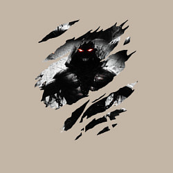 Свитшот хлопковый мужской THE GUY DISTURBED РОК, цвет: миндальный — фото 2