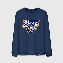 Мужской свитшот Burlington Bees - baseball team