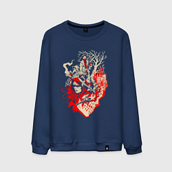 Свитшот хлопковый мужской DARKEST DUNGEON ART GAME, цвет: тёмно-синий