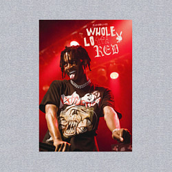 Свитшот хлопковый мужской PLAYBOI CARTI WLR, цвет: меланж — фото 2