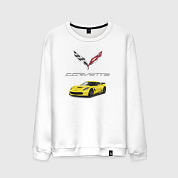 Мужской свитшот Chevrolet Corvette motorsport