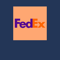 Свитшот хлопковый мужской Fed Ex, цвет: тёмно-синий — фото 2