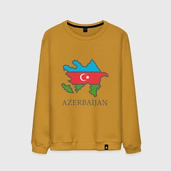 Мужской свитшот Map Azerbaijan