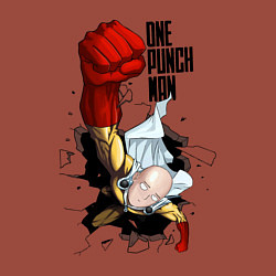 Свитшот хлопковый мужской Saitama One Punch, цвет: кирпичный — фото 2