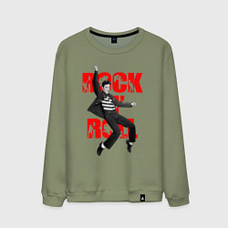 Мужской свитшот Rokc n roll king