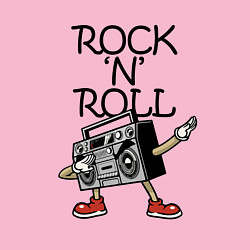 Свитшот хлопковый мужской Rock n Roll dab, цвет: светло-розовый — фото 2