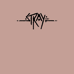 Свитшот хлопковый мужской Stray Logo, цвет: пыльно-розовый — фото 2