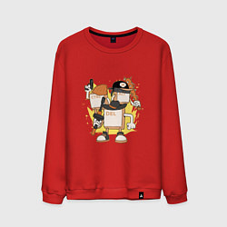 Мужской свитшот CTRLALTDEL для программиста