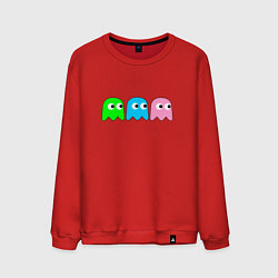 Мужской свитшот Pac man - play Для двоих