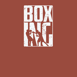 Свитшот хлопковый мужской Boxing бой, цвет: кирпичный — фото 2