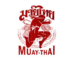 Свитшот хлопковый мужской Muay Thai Thailand, цвет: белый — фото 2