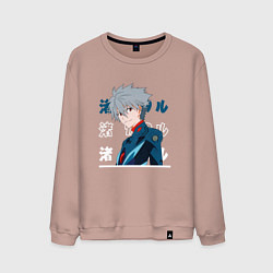 Мужской свитшот Евангелион Neon Genesis Evangelion, Kaworu Nagisa