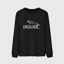 Мужской свитшот Jaguar, Ягуар Логотип