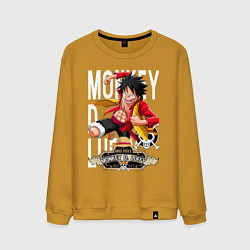 Мужской свитшот One Piece Monkey Большой Куш Манки