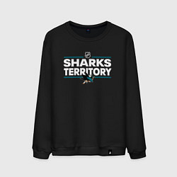 Мужской свитшот SHARKS TERRITORY САН-ХОСЕ ШАРКС