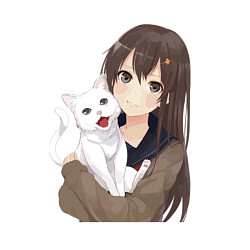 Свитшот хлопковый мужской Такой милашка!, цвет: белый — фото 2