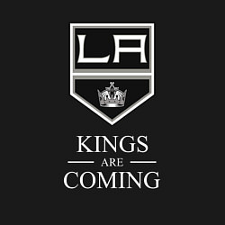 Свитшот хлопковый мужской Los Angeles Kings, Лос Анджелес Кингз, цвет: черный — фото 2