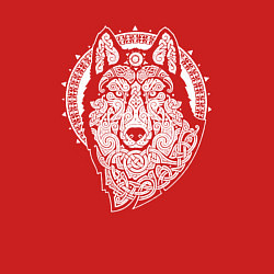 Свитшот хлопковый мужской Northern Wolf, цвет: красный — фото 2