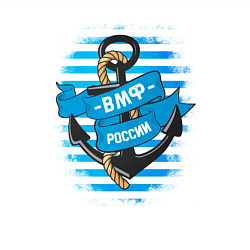 Свитшот хлопковый мужской ВМФ России Тельняшка, цвет: белый — фото 2