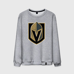 Свитшот хлопковый мужской Vegas Golden Knights , Вегас Голден Найтс, цвет: меланж