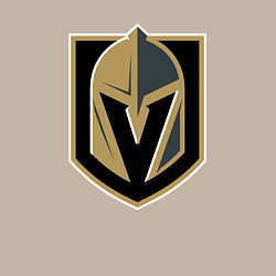 Свитшот хлопковый мужской Vegas Golden Knights , Вегас Голден Найтс, цвет: миндальный — фото 2