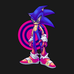 Свитшот хлопковый мужской Sonic Exe Video game Hedgehog, цвет: черный — фото 2