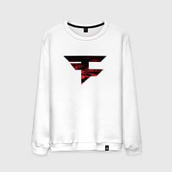 Свитшот хлопковый мужской Faze Clan 202223, цвет: белый