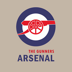 Свитшот хлопковый мужской Arsenal The Gunners, цвет: миндальный — фото 2