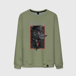 Мужской свитшот Обезьяна мафиози