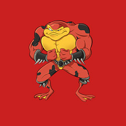 Свитшот хлопковый мужской Pimple here, цвет: красный — фото 2