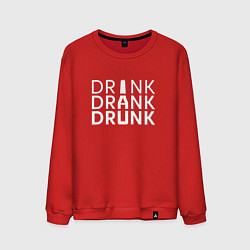 Мужской свитшот DRINK DRANK DRUNK