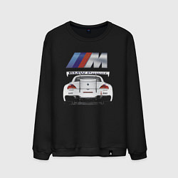 Свитшот хлопковый мужской BMW Power Motorsport, цвет: черный