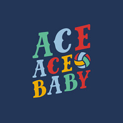 Свитшот хлопковый мужской Ace Ace Baby, цвет: тёмно-синий — фото 2