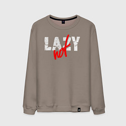 Мужской свитшот Not Lazy